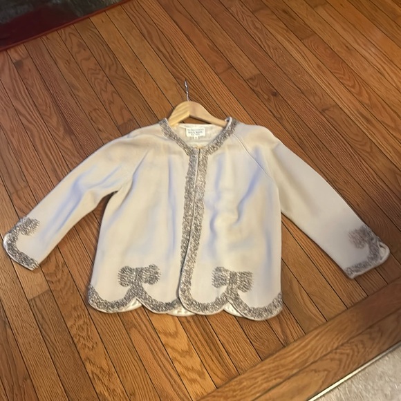 Hand Beaded Vintage Winter Wool Suit 10 Mother of the Bride! She’s a Beauty! - Picture 5 of 16